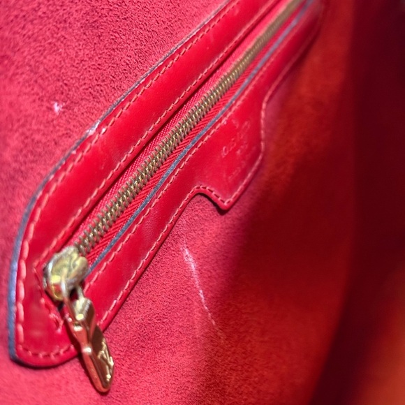 Louis Vuitton Lussac Epi 2way bag - Red Vintage - Picture 9 of 13
